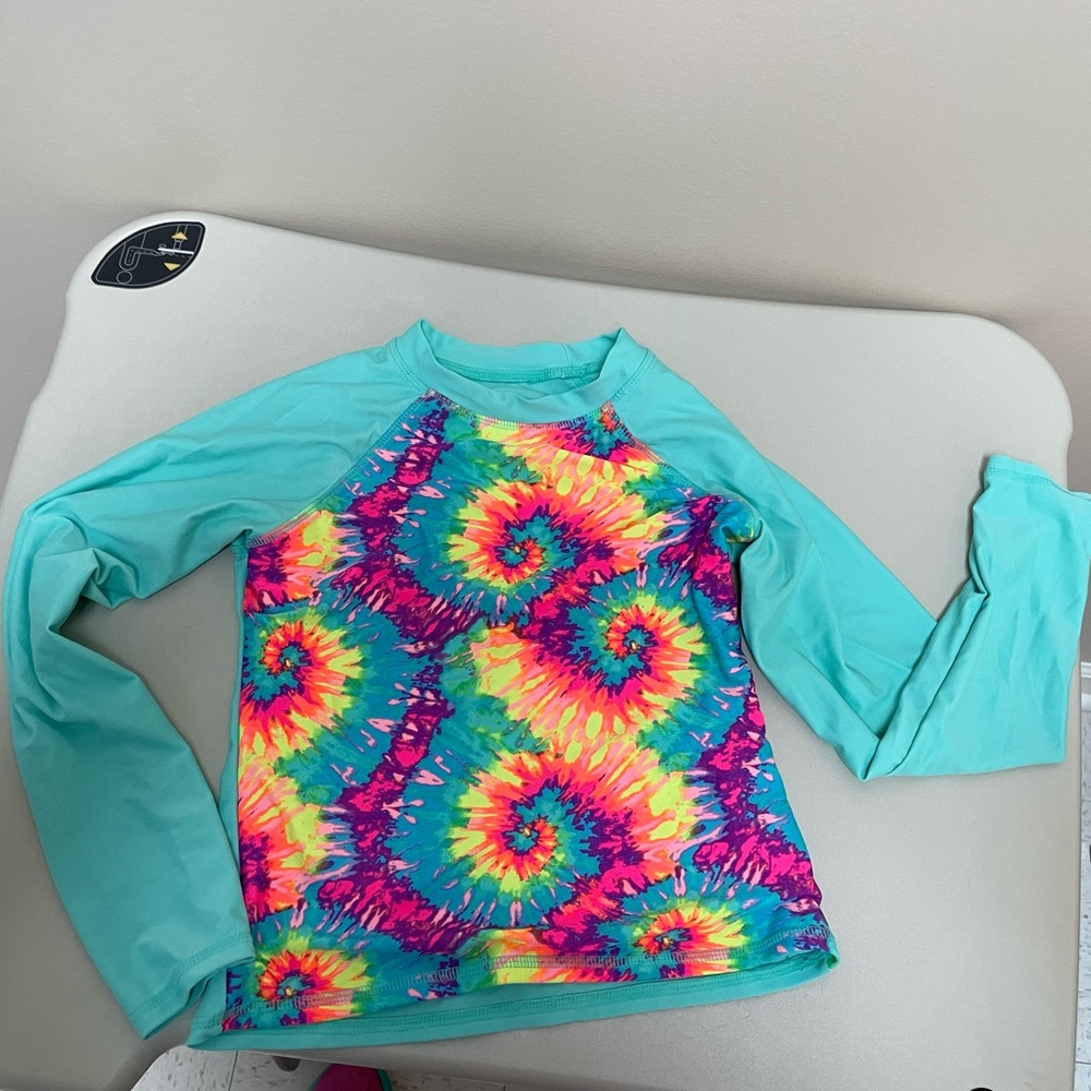 Girls Swim Rashguard- Medium